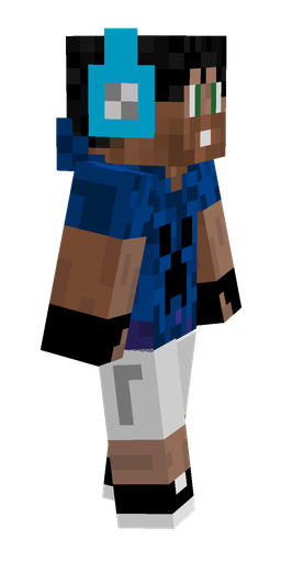 Black skin: body, right side render