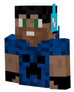 Black skin: bust render