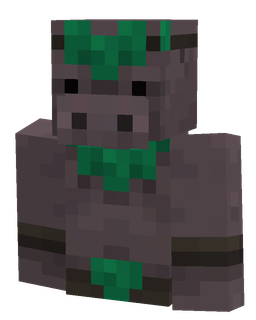 Black skin: bust render