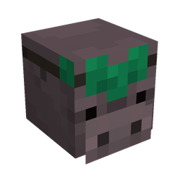 Black skin: head render