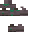Black skin: raw texture render