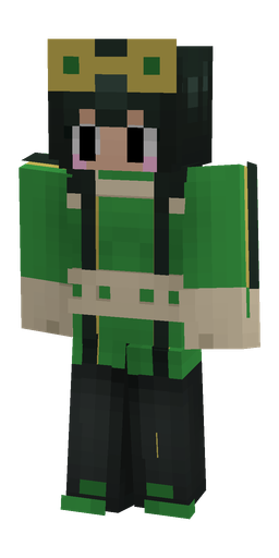 Black skin: body, front render