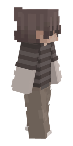 Black skin: body, right side render