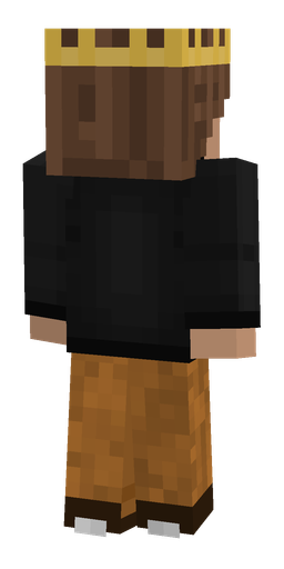 Black skin: body, back render