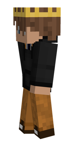 Black skin: body, left side render
