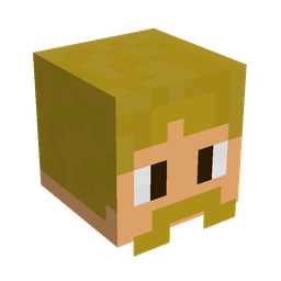 Black skin: head render
