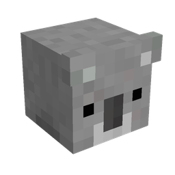 Black skin: head render