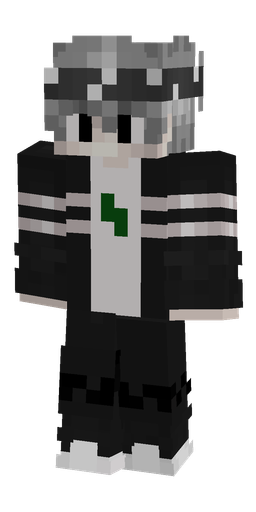 Black skin: body, front render
