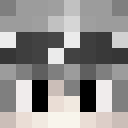 Black skin: face render