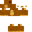 Brown skin: raw texture render