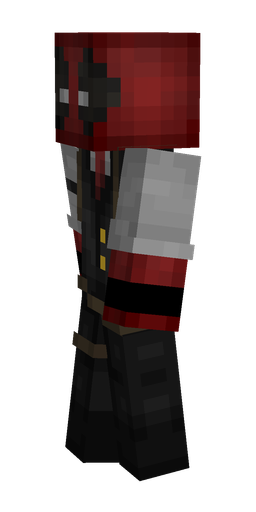 Black skin: body, left side render