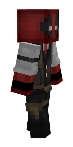 Black skin: body, right side render