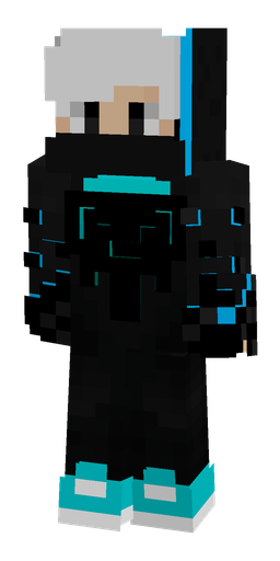 Black skin: body, front render