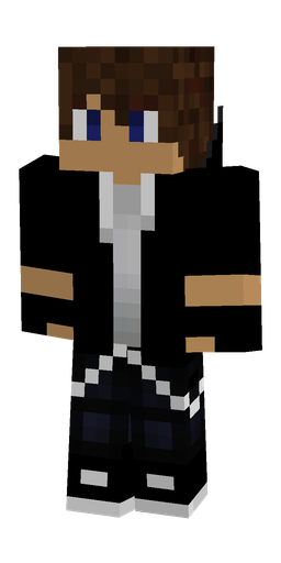 Black skin: body, front render