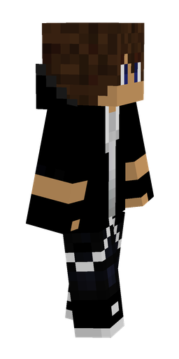 Black skin: body, right side render