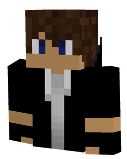 Black skin: bust render
