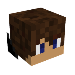 Black skin: head render