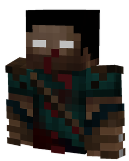 Black skin: bust render