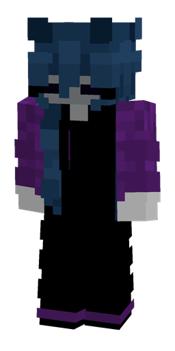 Black skin: body, front render