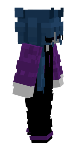 Black skin: body, right side render
