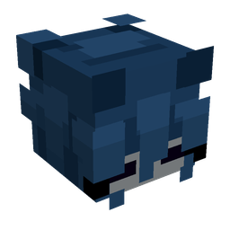 Black skin: head render