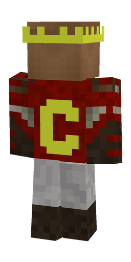 Brown skin: body, back render