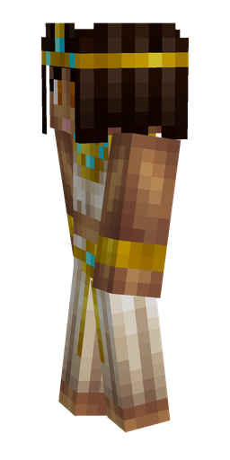 Black skin: body, left side render