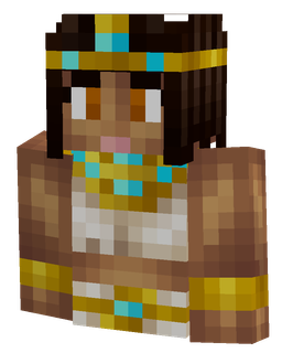 Black skin: bust render