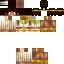 Black skin: raw texture render