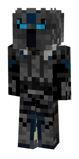 Black skin: body, front render