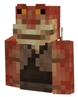 Brown skin: bust render