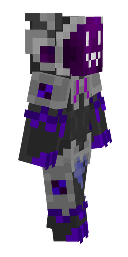 Black skin: body, right side render