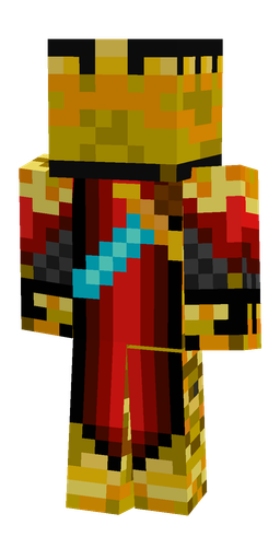 Black skin: body, back render