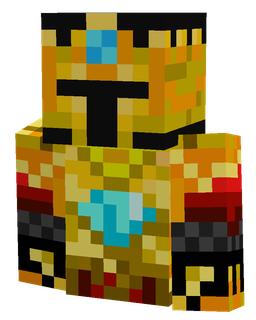 Black skin: bust render