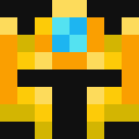 Black skin: face render
