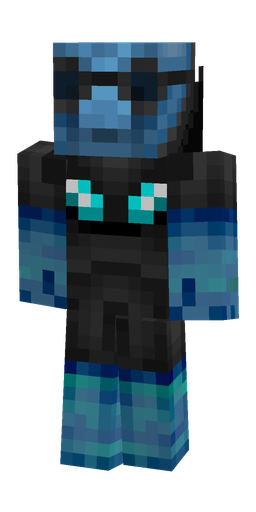 Black skin: body, front render