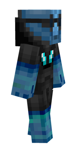 Black skin: body, right side render