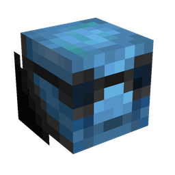 Black skin: head render
