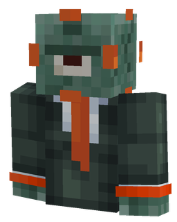 Black skin: bust render