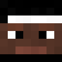 Black skin: face render