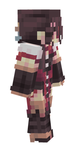 Black skin: body, right side render