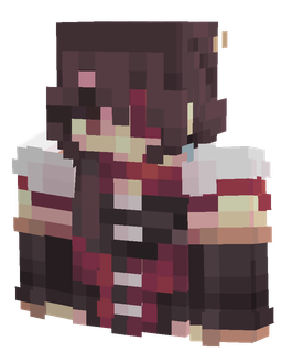 Black skin: bust render