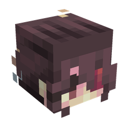 Black skin: head render