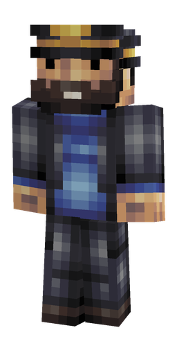Black skin: body, front render