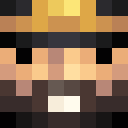 Black skin: face render