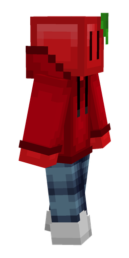 Blue skin: body, right side render