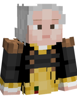 Black skin: bust render