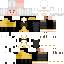 Black skin: raw texture render