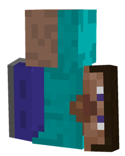Blue skin: bust render