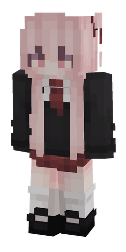 Black skin: body, front render